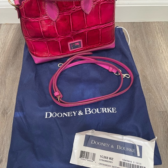 Dooney & Bourke Strawberry Crossbody Satchel - Picture 5 of 5
